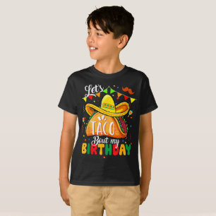 Taco Über Meinen Geburtstag Lustig Cinco De Mayo M T-Shirt