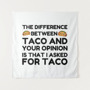 TACO UND DEINE MEINUNG WANDTEPPICH