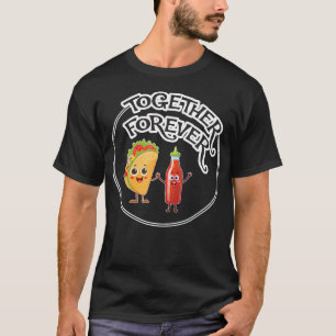 Taco und Hot Sauce Hot Wings Liebhaber scharfer Sp T-Shirt
