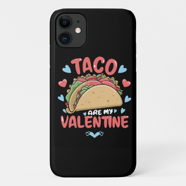 Taco-Valentinstag Case-Mate iPhone Hülle (Rückseite)