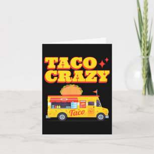 Taco verrückte lustige cinco de mayo karte