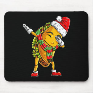 Taco Weihnachten Kinder Jungen Männer ab Weihnacht Mousepad