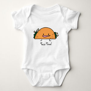 Taco-Zeit! - Babybodysuit Baby Strampler
