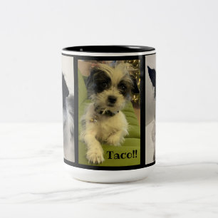 Taco! Zwei-Tonen-15oz-Kaffee-Tasse Zweifarbige Tasse