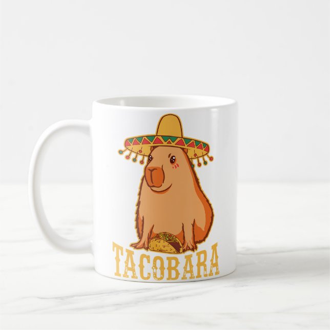 Tacobara Capybara Kaffeetasse (Links)