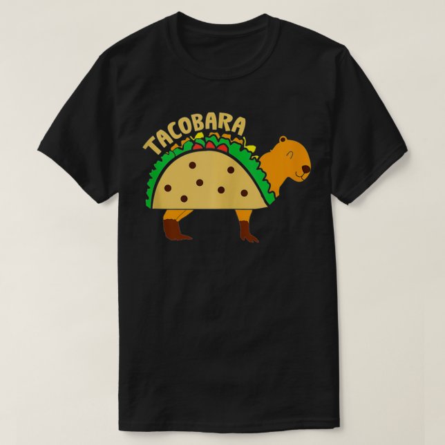 Tacobara Taco Capybara  T-Shirt (Design vorne)
