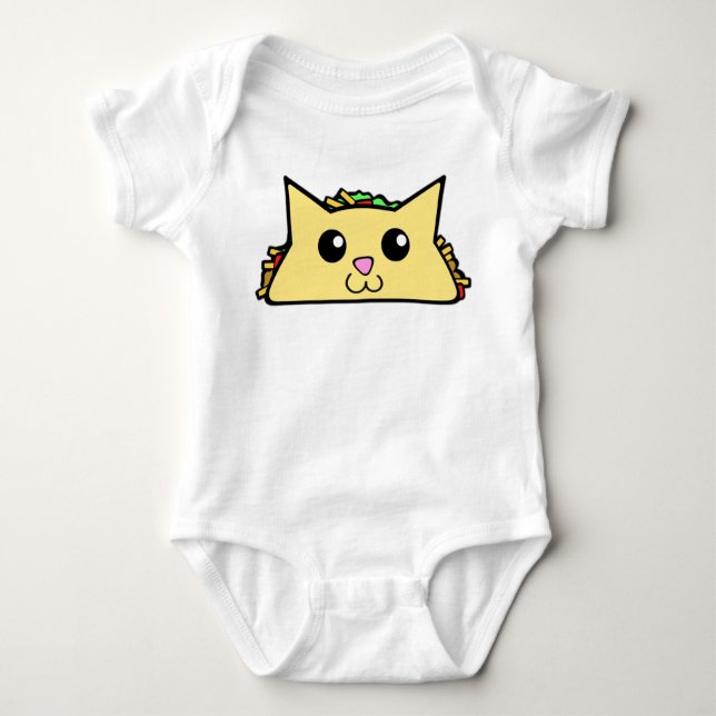 Tacocat Baby Bodysuit Baby Strampler (Vorderseite)