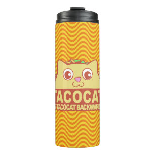 Tacocat backwards II Epica Thermal Tumbler Thermosbecher