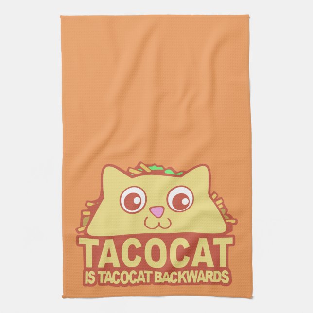 Tacocat Backwards II Handtuch (Vertikal)