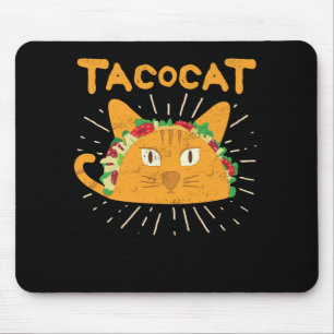 Tacocat buchstabierte ist rückwärts Tacocat Mousepad