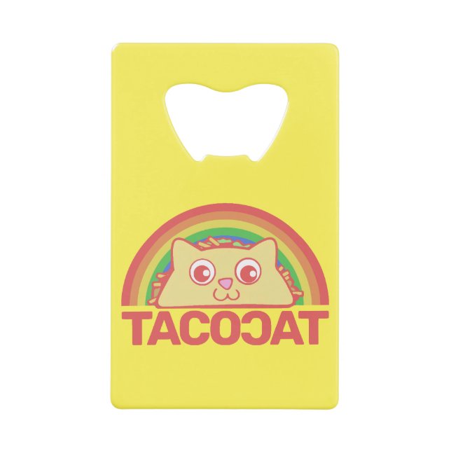 Tacocat Deluxe Geldbeutel Flaschenöffner (Vorderseite)