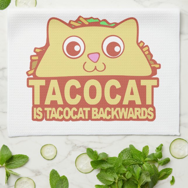 Tacocat II Küchentücher (Gefaltet)