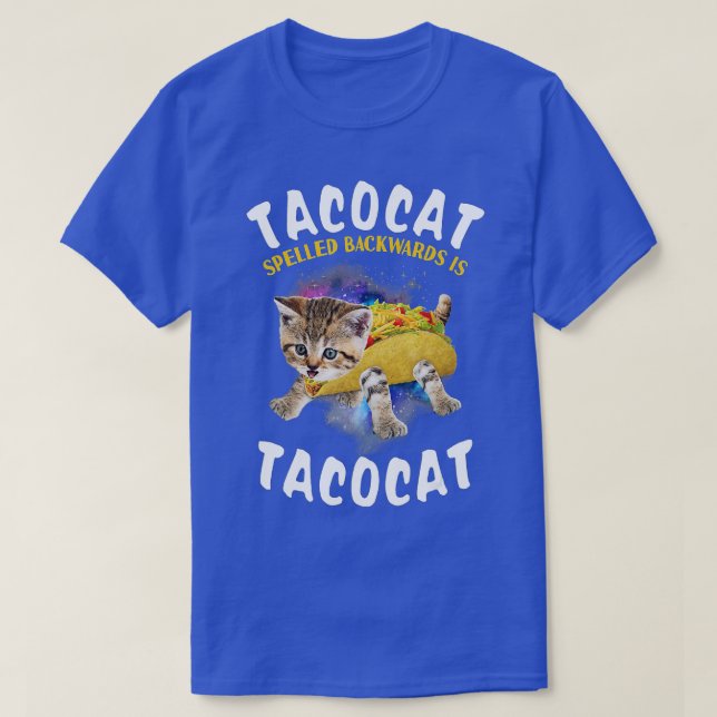 Tacocat ist die Tacocat-Katze und Taco-Katze, die  T-Shirt (Design vorne)