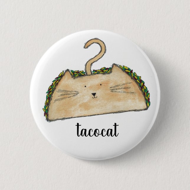Tacocat Knopf Button (Vorderseite)