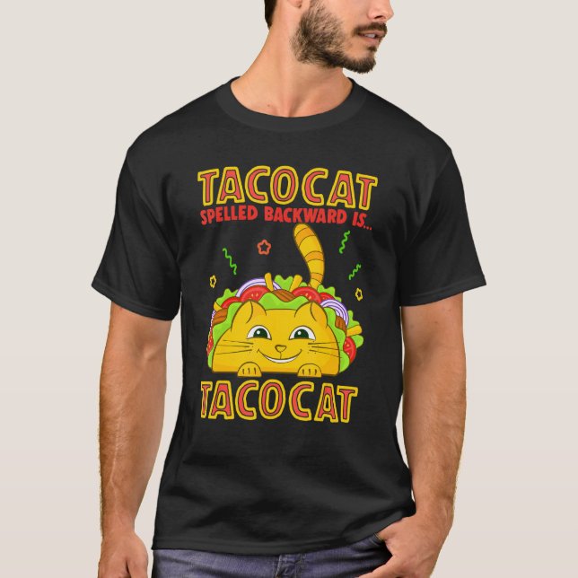 Tacocat Kostüm Funny Cat Taco Kitty Tacos für Wo T-Shirt (Vorderseite)