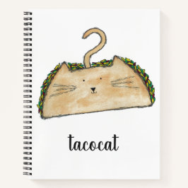 Tacocat-Notebook Notizbuch