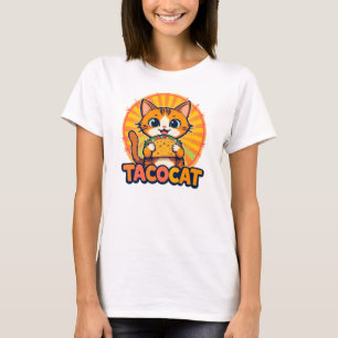 Tacocat Retro - Vintages Taco-Kat-Comic-Zitat T-Shirt