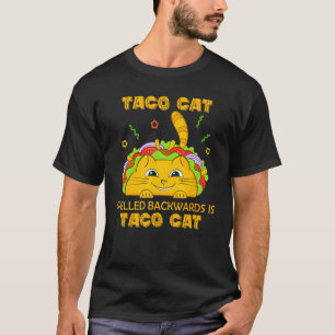 Tacocat Rückwärts Geschrieben Ist Taco Cat Für Ci T-Shirt