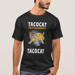 Tacocat rückwärts geschrieben ist Taco Cat T-Shirt
