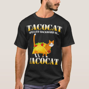 Tacocat rückwärts geschrieben ist Tacocat Funny Ta T-Shirt