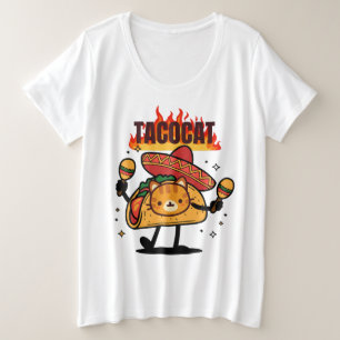 Tacocat rückwärts geschrieben ist Tacocat Große Größe T-Shirt