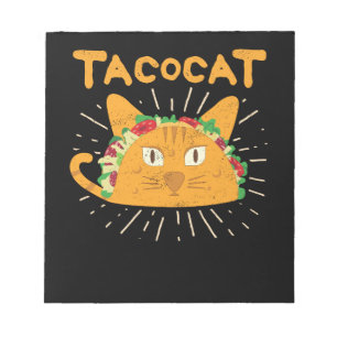 Tacocat-Spelling ist Tacocat Cat Taco Notizblock
