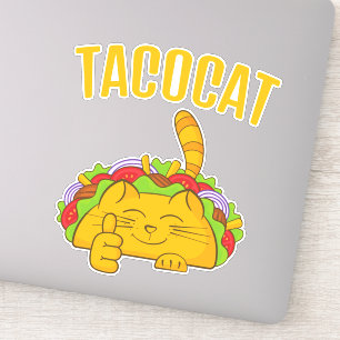 Tacocat Süße Katze Tacos Aufkleber