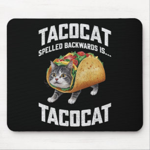 Tacocat zurückgeschrieben ist Tacocat Shirt Taco C Mousepad