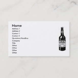 Tacoma Beer Business Card Visitenkarte