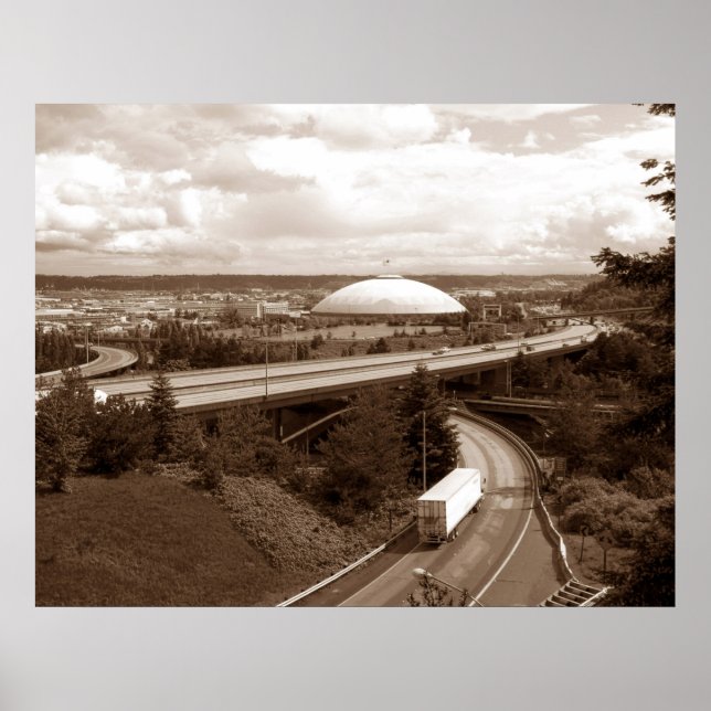 Tacoma Fotografie Poster (Vorne)