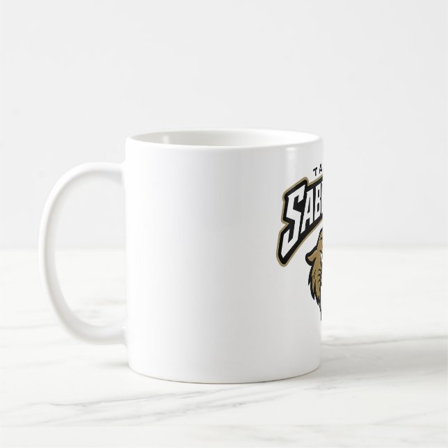Tacoma Sabercats Moderne Tasse (Links)