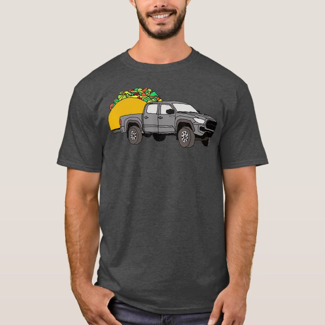 Tacoma Truck TRD Überlandung Überlandfläche 4X4 T-Shirt (Vorderseite)