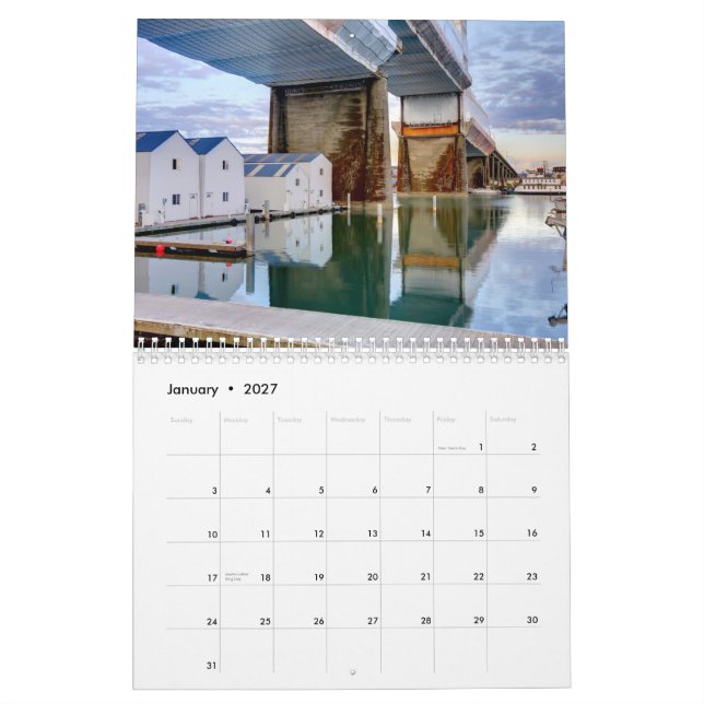 Tacoma, WA. Stadtkalender 2013. Kalender (Jan 2027)