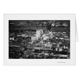 Tacoma, WA View Business District von Air