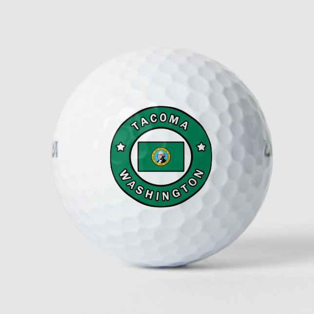 Tacoma Washington Golfball (Vorderseite)
