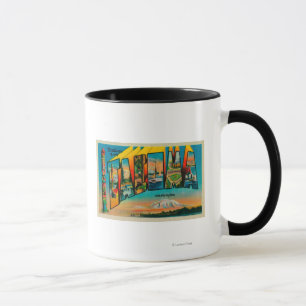 Tacoma, Washington - große Buchstabe-Szenen 2 Tasse