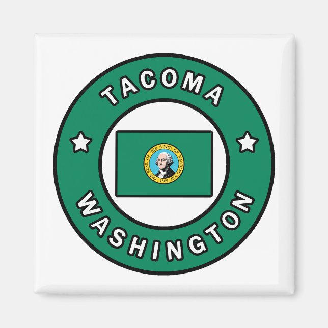 Tacoma Washington Magnet (Vorne)