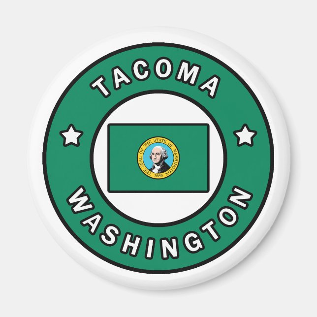 Tacoma Washington Magnet (Vorne)