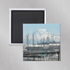 Tacoma, Washington Travel Foto Magnet