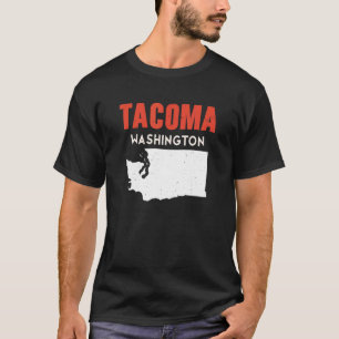 Tacoma Washington USA Staat America Travel Washing T-Shirt
