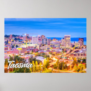 Tacoma, Washington, Vereinigte Staaten Poster