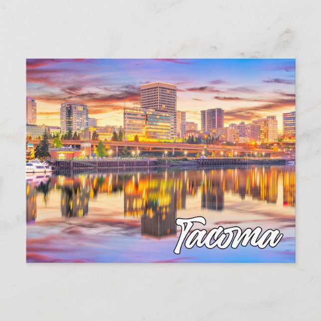 Tacoma, Washington, Vereinigte Staaten Postkarte (Vorderseite)