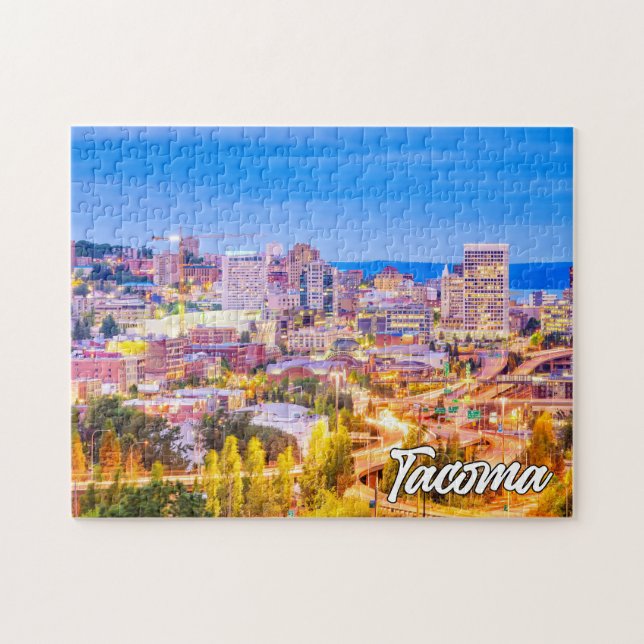 Tacoma, Washington, Vereinigte Staaten Puzzle (Horizontal)