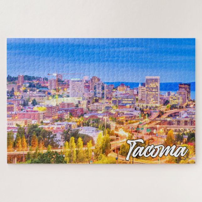 Tacoma, Washington, Vereinigte Staaten Puzzle (Horizontal)
