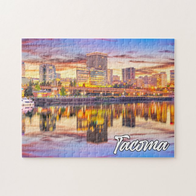 Tacoma, Washington, Vereinigte Staaten Puzzle (Horizontal)