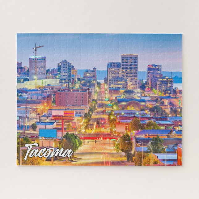 Tacoma, Washington, Vereinigte Staaten Puzzle (Horizontal)