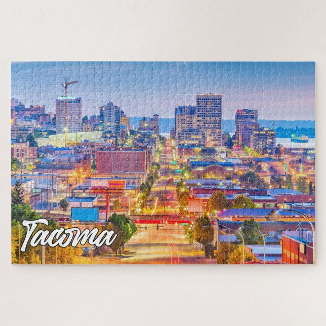 Tacoma, Washington, Vereinigte Staaten Puzzle (Horizontal)