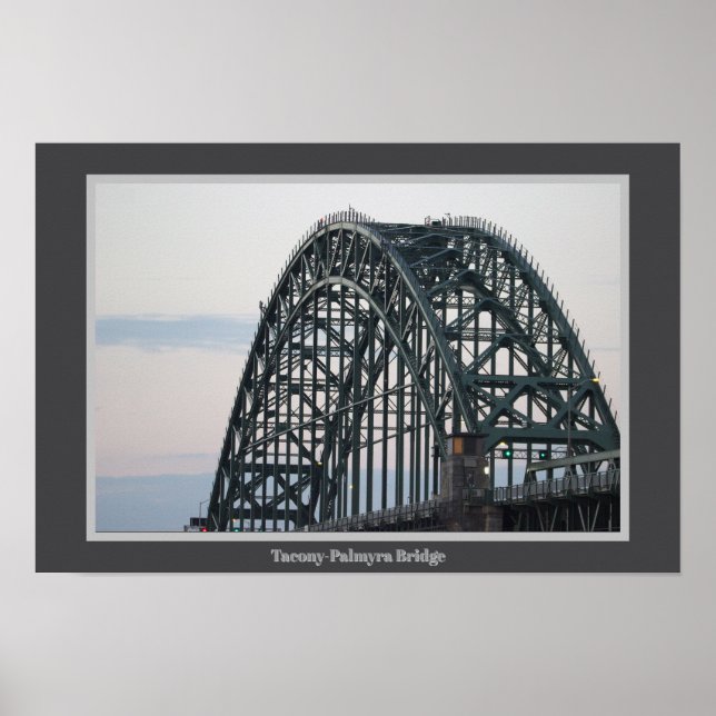 Tacony-Palmyra-Bridge-Poster Poster (Vorne)