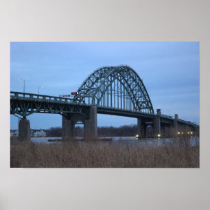 Tacony-Palmyra-Bridge-Poster Poster