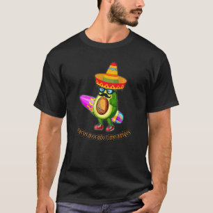 Tacos avocado time amigos Sommersonnenkilauf T-Shirt